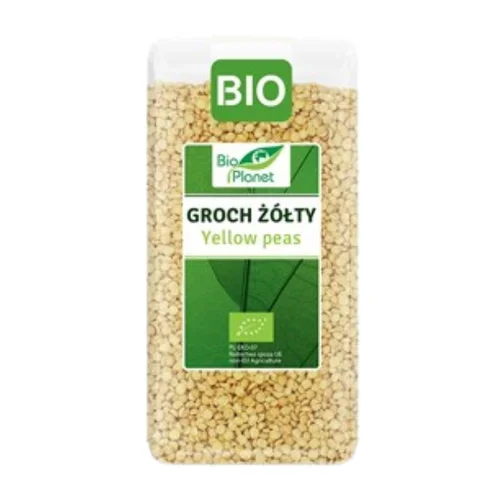 Groch żółty Bio, 400 g, Bio Planet