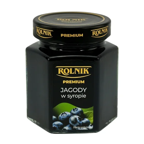 Jagody w syropie, 320 g, Rolnik