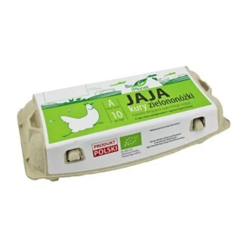 Jaja kury zielononóżki S Bio 10 szt., Bio Planet