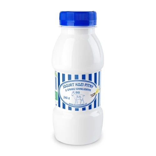 Jogurt kozi pitny waniliowy Bio, Bifidora