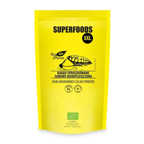 Kakao surowe sproszkowane Bio, 400g, Bio Planet