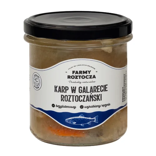 Karp w galarecie roztoczański, 300 g, Farmy Roztocza