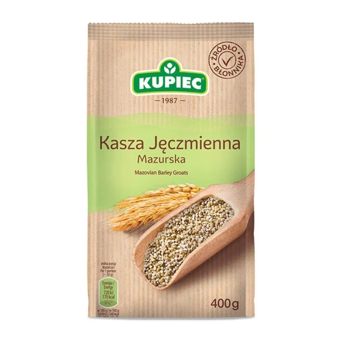 Kasza jęczmienna Mazurska, Kupiec
