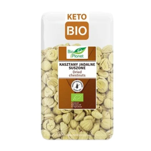 Kasztany jadalne suszone bezglutenowe Bio, 1 kg, Bio Planet