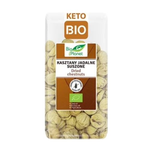 Kasztany jadalne suszone bezglutenowe Bio, 400 g, Bio Planet