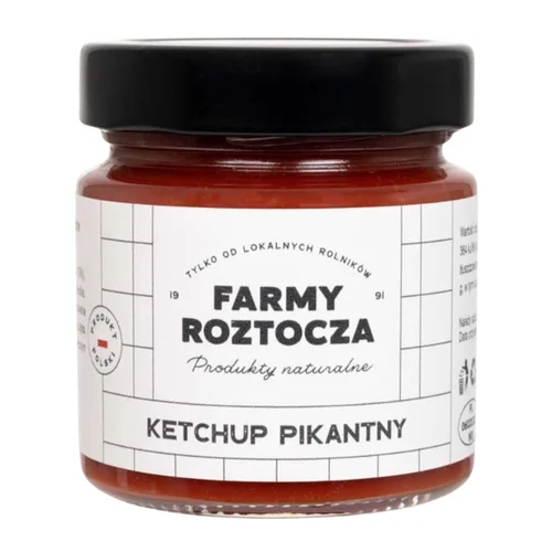Ketchup pikantny, 220 g, Farmy Roztocza