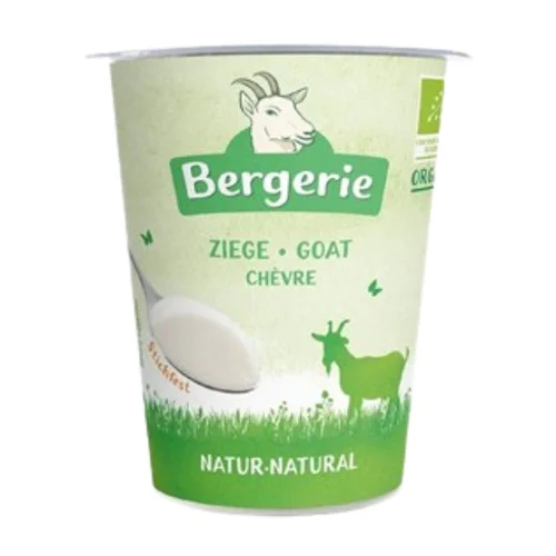 Kozi jogurt naturalny Bio, 125 g, Bergerie