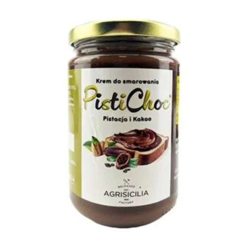 Krem pistacjowo - kakaowy, 340 g, Agrisicilia