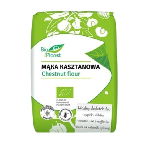 Mąka kasztanowa bezglutenowa Bio, 250 g, Bio Planet