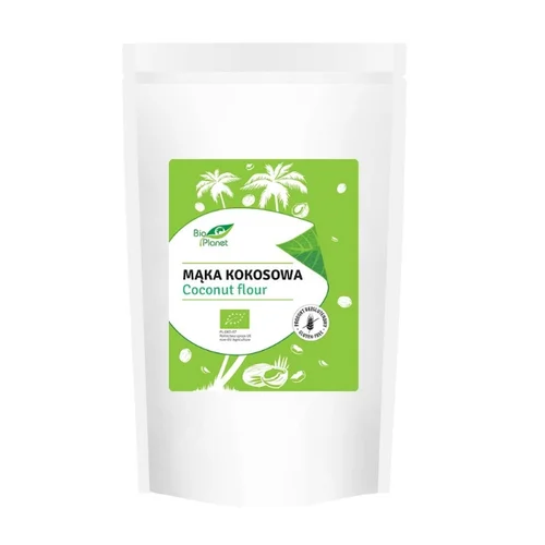 Mąka kokosowa bezglutenowa Bio, 600 g, Bio Planet