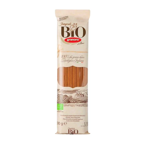 Makaron spaghetti pełnoziarnisty Bio, Granoro