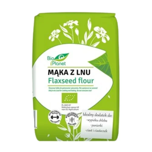 Mąka z lnu Bio, 400 g, Bio Planet    