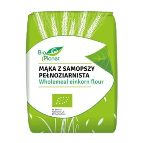 Mąka z samopszy pełnoziarnista Bio, 1kg, Bio Planet 