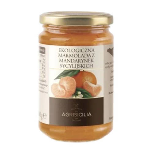 Marmolada z mandarynek sycylijskich Bio, 360 g, Agrisicilia