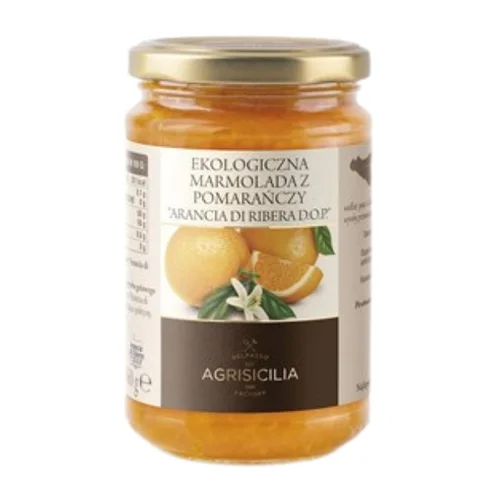 Marmolada z pomarańczy sycylijskich Bio, 360 g, Agrisicilia