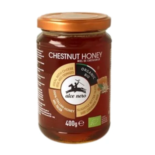 Miód kasztanowy Bio, 400 g, Alce Nero