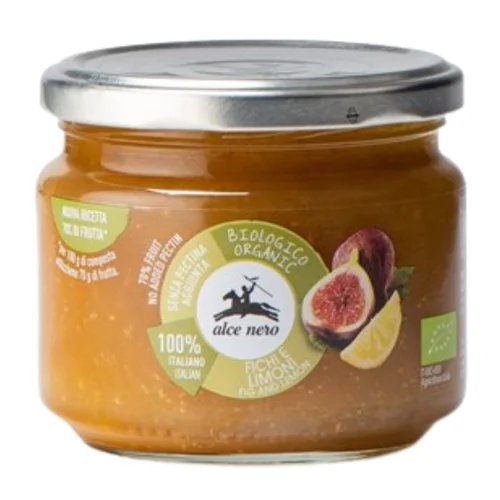 Mus figowo - cytrynowy Bio, 270 g, Alce Nero