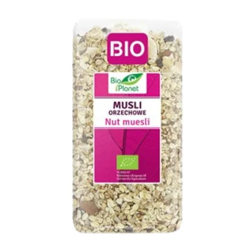 Musli orzechowe Bio, 300 g, Bio Planet