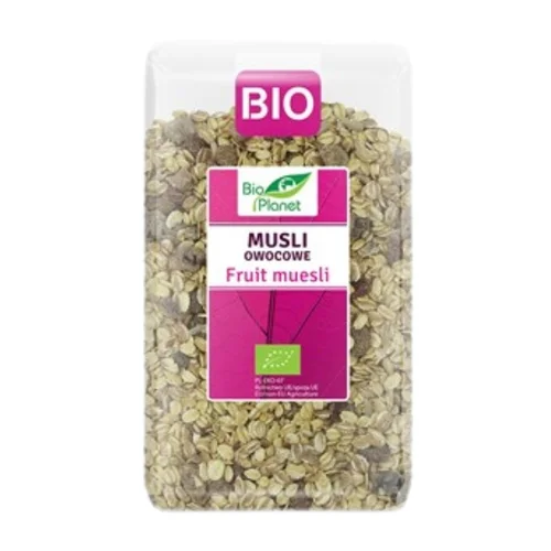Musli owocowe Bio, 600 g, Bio Planet