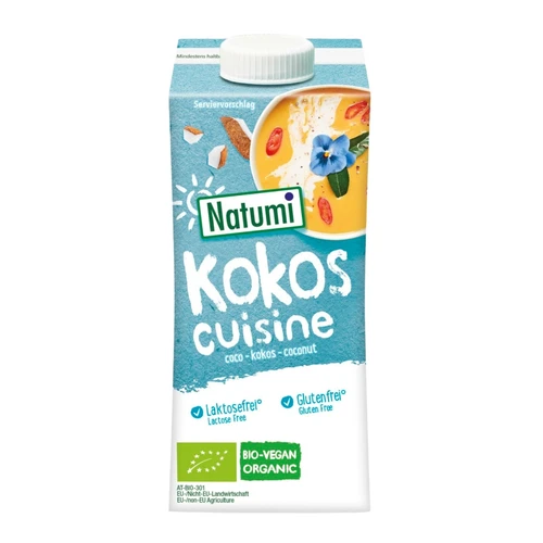 Krem kokosowy do gotowania i pieczenia bezglutenowy BIO