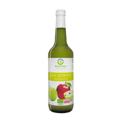 Ocet jabłkowy 5% niefiltrowany Bio, 700 ml, Biofood
