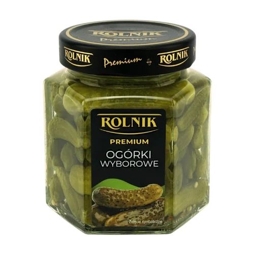 Ogórki wyborowe, 295 g, Rolnik