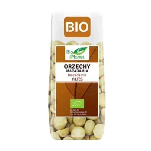 Orzechy macadamia Bio, 200 g, Bio Planet