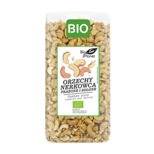 Orzechy nerkowca prażone i solone Bio, 350 g, Bio Planet