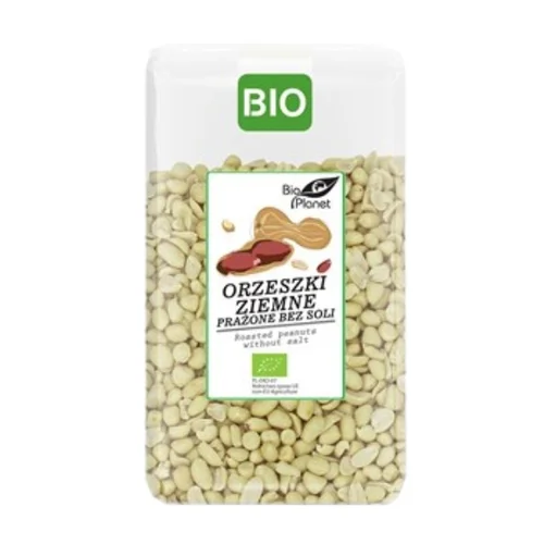 Orzeszki ziemne prażone bez soli Bio, 1 kg, Bio Planet