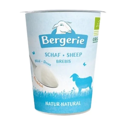 Owczy jogurt naturalny Bio, 125 g, Bergerie