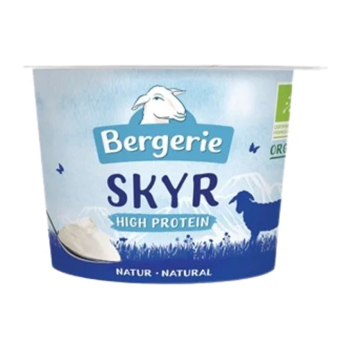Owczy jogurt typu skyr proteinowy naturalny Bio, 250 g, Bergerie
