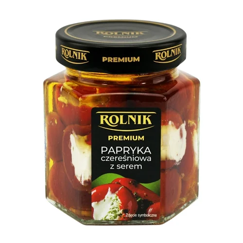 Papryka czereśniowa z serem, 314 g, Rolnik