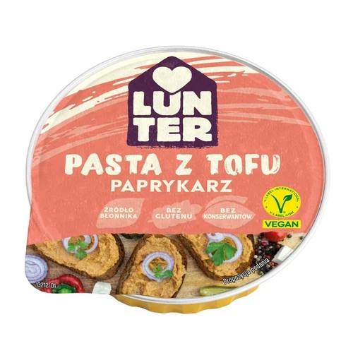 Pasta z tofu paprykarz, Lunter