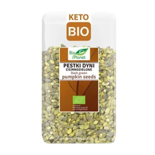 Pestki dyni ciemnozielone Bio, 1 kg, Bio Planet