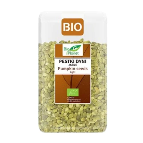 Pestki dyni jasne Bio, 1 kg, Bio Planet