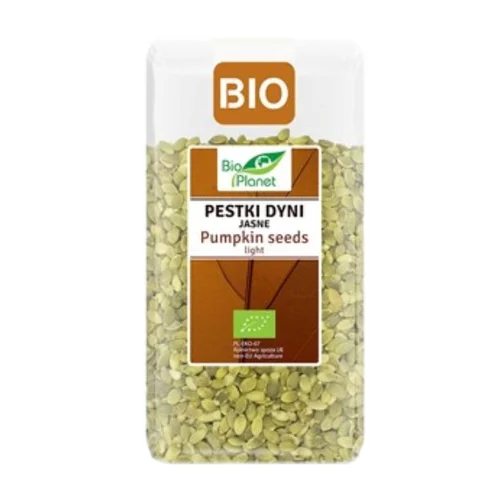 Pestki dyni jasne Bio, 350 g, Bio Planet