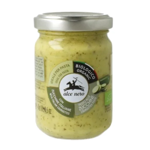 Pesto z cukinii Bio, 130 g, Alce Nero