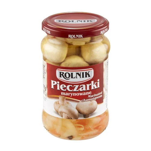 Pieczarki marynowane, 370 ml, Rolnik