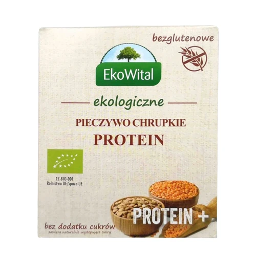 Pieczywo chrupkie protein bezglutenowe Bio, EkoWital