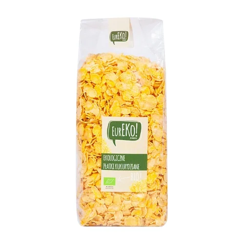Płatki kukurydziane Bio, 300 g, Eureko