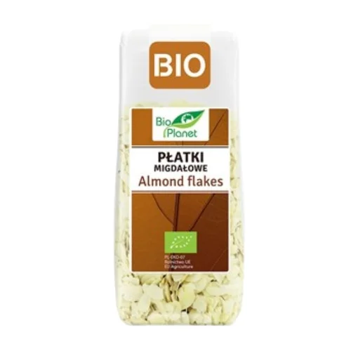 Płatki migdałowe Bio, 100 g, Bio Planet