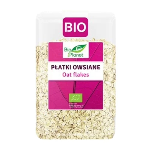 Płatki owsiane Bio, 1 kg, Bio Planet
