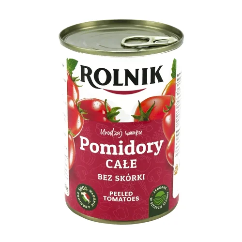 Pomidory całe - puszka, 425 ml, Rolnik 