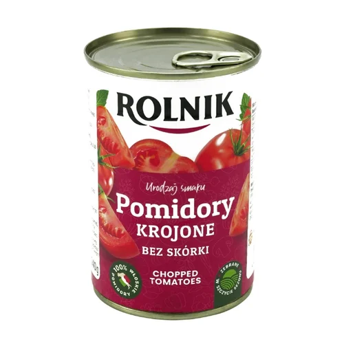Pomidory krojone - puszka, 425 ml, Rolnik
