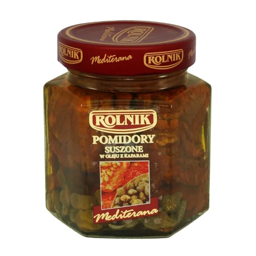 Pomidory suszone z kaparami, 280 g, Rolnik