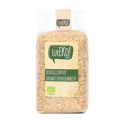 Ryż basmati pełnoziarnisty Bio, 500 g, Eureko