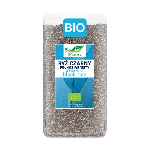 Ryż czarny pełnoziarnisty Bio, 500 g, Bio Planet