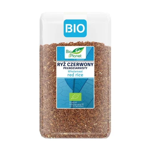 Ryż czerwony pełnoziarnisty Bio, 1 kg, Bio Planet