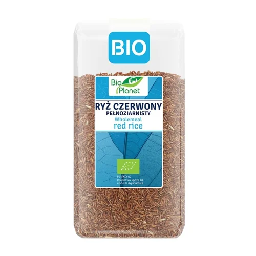 Ryż czerwony pełnoziarnisty Bio, 500 g, Bio Planet