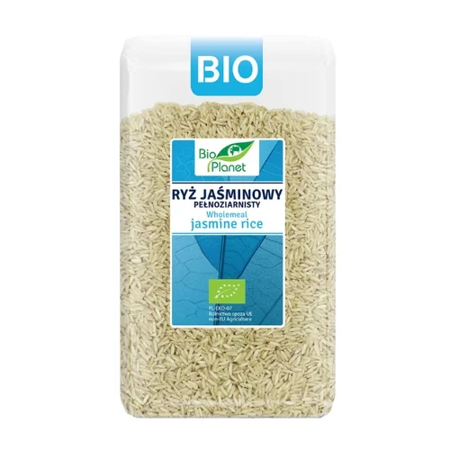 Ryż jaśminowy pełnoziarnisty Bio, 1 kg, Bio Planet  